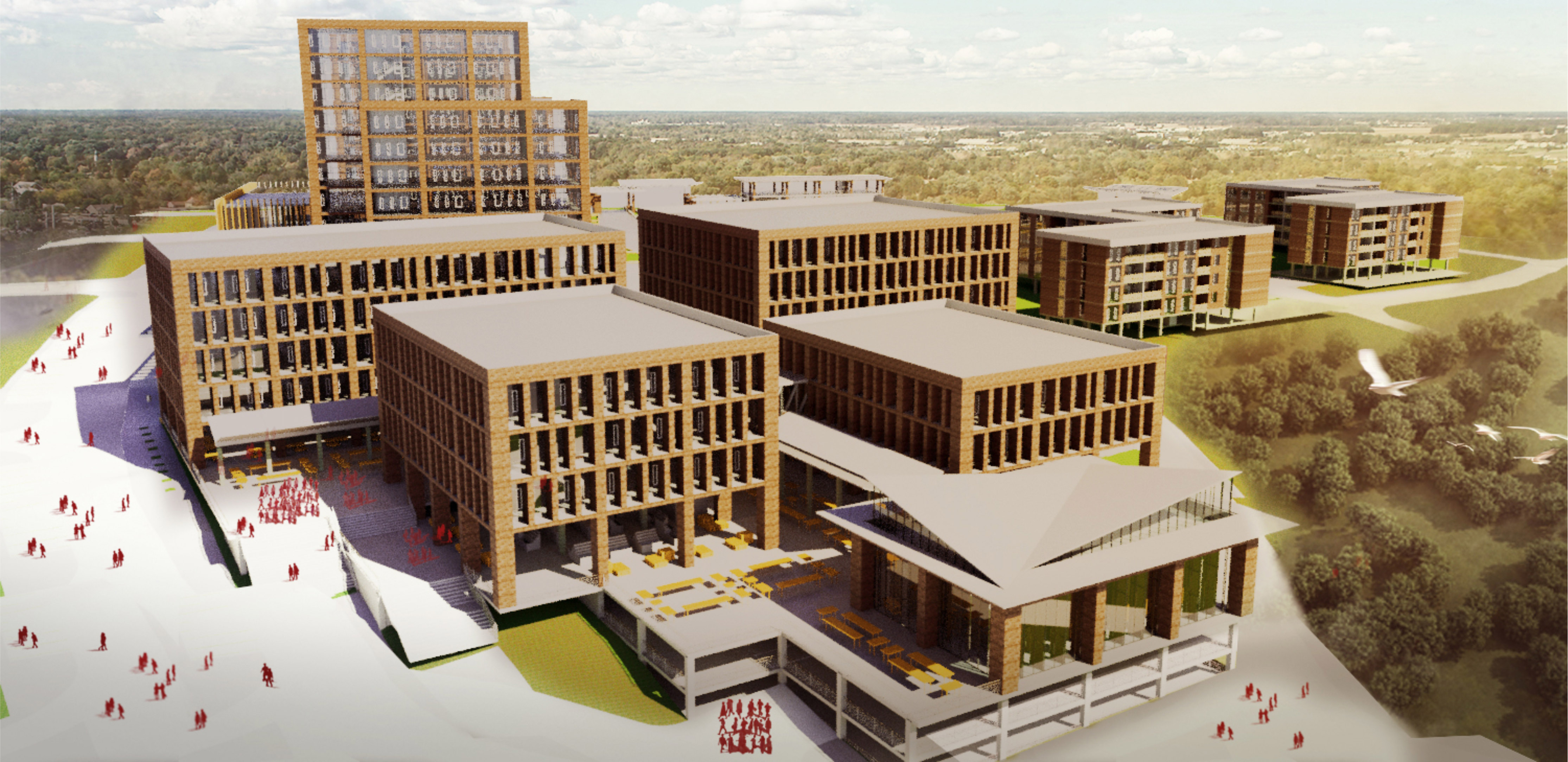 Kimironko Commercial Complex And Market, Design Proposal 2017 — image 2 of 4